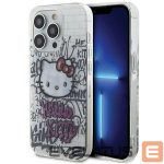 Чехол на заднюю панель Hello Kitty  Hello Kitty IML Kitty On Bricks Graffiti case for iPhone 15 Pro Max - white 