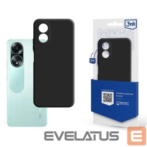 Чехол на заднюю панель 3MK  3mk Matt Case for Oppo A58 4G - black 
