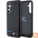Чехол на заднюю панель BMW  BMW BMHCS23FE22NBCK S23 FE S711 black/black Leather Carbon 