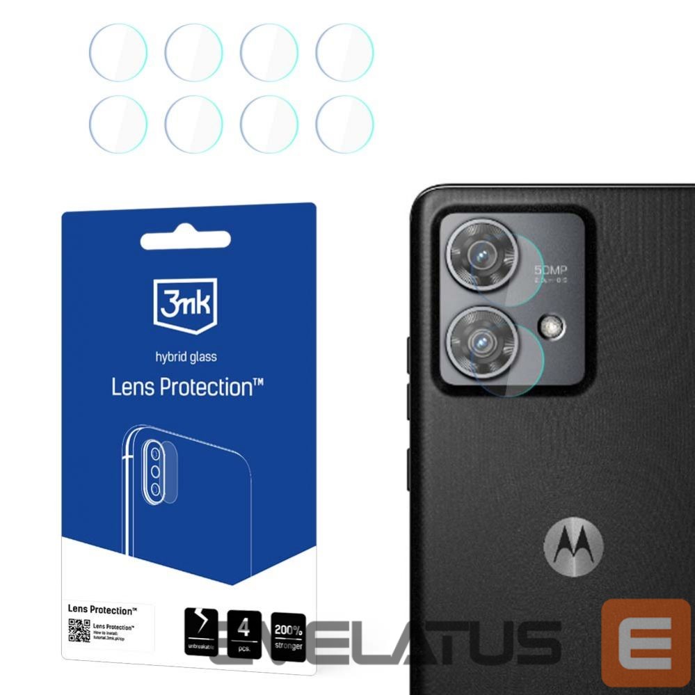 Защитное стекло 3MK 3mk Lens Protection hybrid camera glass for Motorola Edge 40 Neo