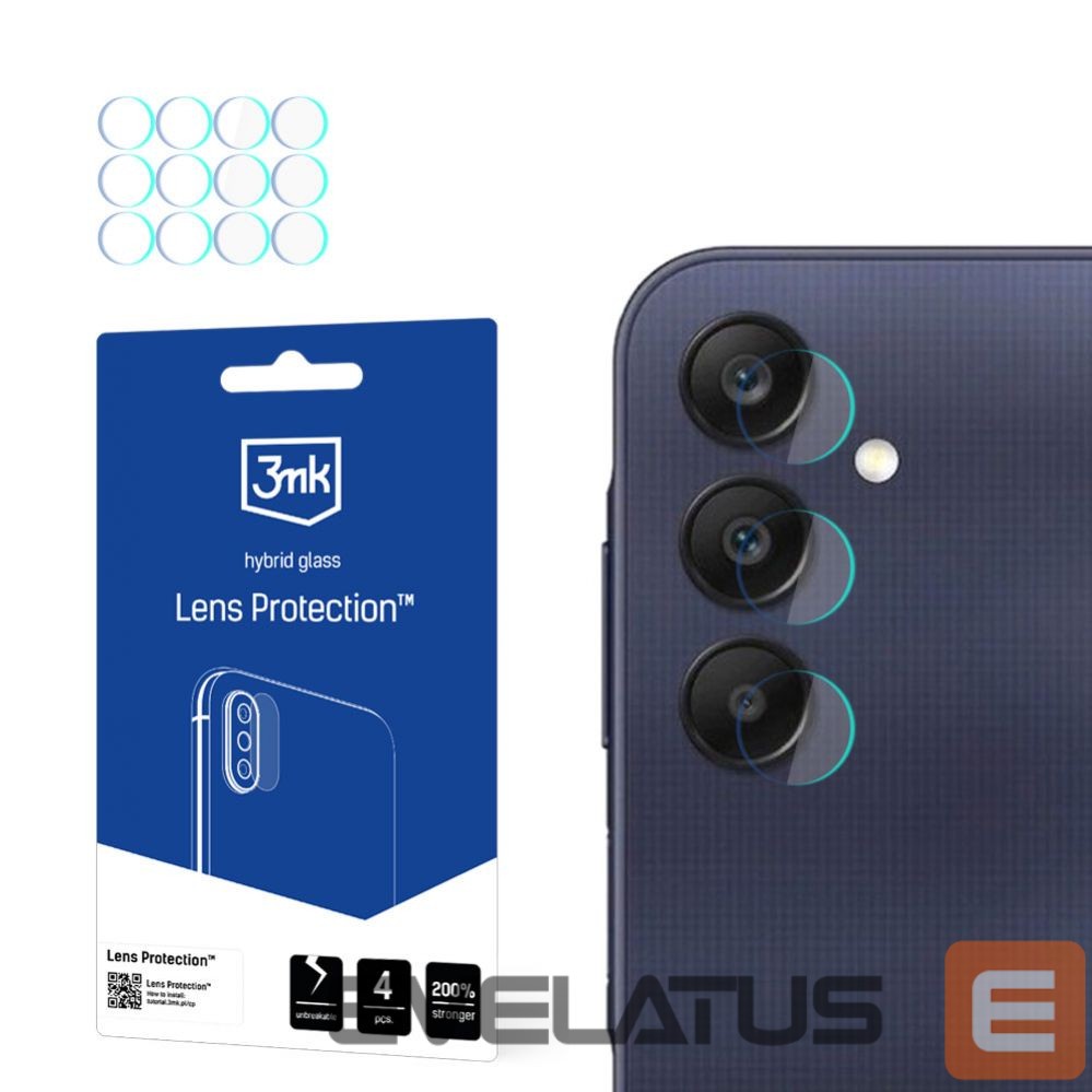 Защитное стекло 3MK 3mk Lens Protection hybrid camera glass for Samsung Galaxy A25 5G