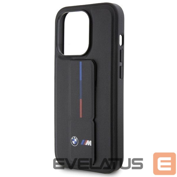 Чехол на заднюю панель BMW BMW Grip Hot Stamp case for iPhone 15 Pro Max - black