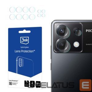 Защитное стекло 3MK  3mk Lens Protection  hybrid camera glass for Poco X6 5G 