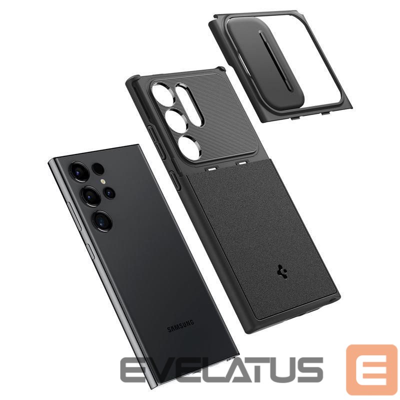 Другой аксессуар для телефона Spigen Spigen Optik Armor Case for Samsung Galaxy S24 Ultra - Black