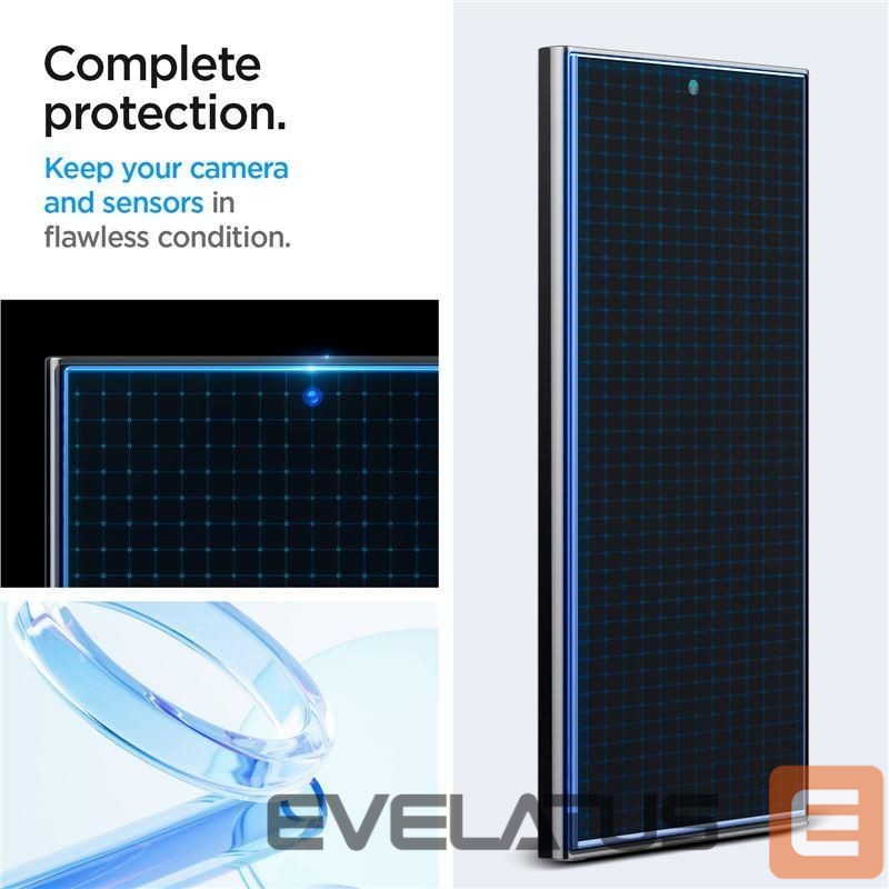 Другой аксессуар для телефона Spigen Spigen Glas.tR EZ Fit Tempered Glass for Samsung Galaxy S24 Ultra - 2 pcs.