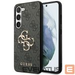 Другой аксессуар для телефона Guess  Guess 4G Big Metal Logo case for Samsung Galaxy S24 - black