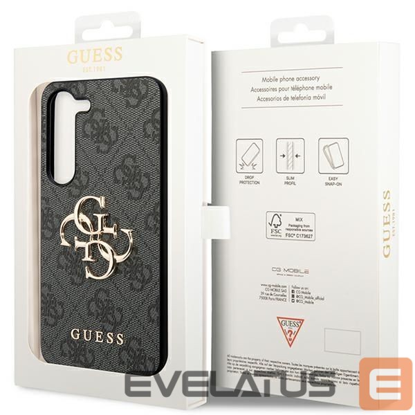 Другой аксессуар для телефона Guess Guess 4G Big Metal Logo case for Samsung Galaxy S24 - black