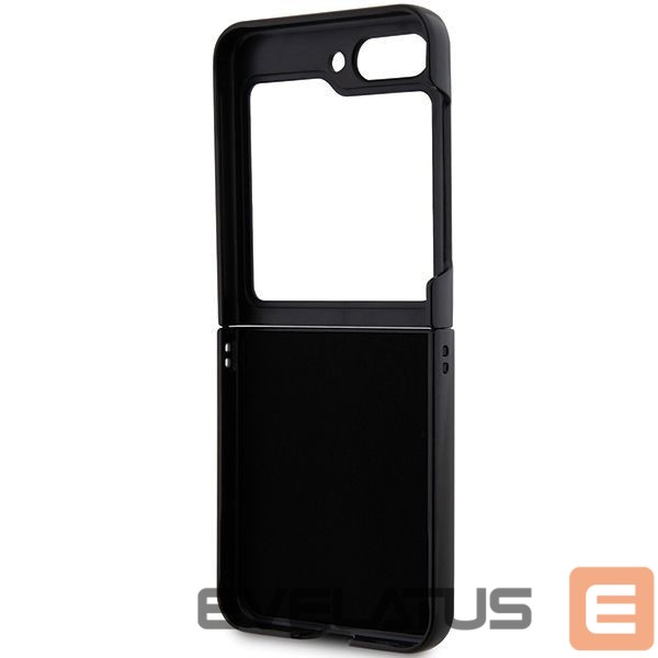 Чехол на заднюю панель Karl Lagerfeld Karl Lagerfeld Saffiano Monogram Choupette Pin case for Samsung Galaxy Z Flip 5 - black