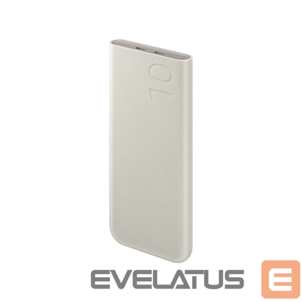 Внешний аккумулятор Samsung Powerbank Samsung EB-P3400XUEGEU FastCharge 2x USB-C 25W 10000mAh - beige
