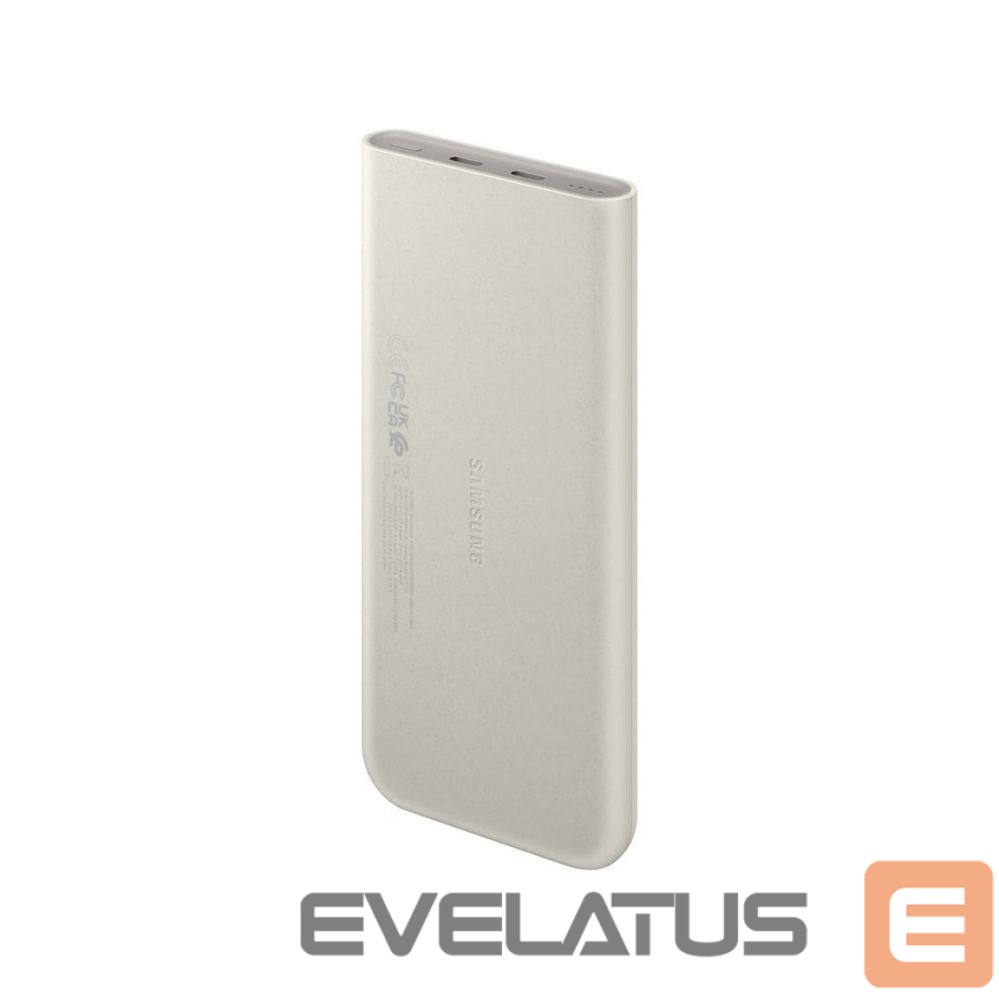 Внешний аккумулятор Samsung Powerbank Samsung EB-P3400XUEGEU FastCharge 2x USB-C 25W 10000mAh - beige