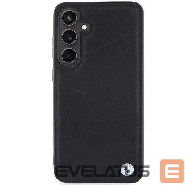 Другой аксессуар для телефона BMW BMW BMHCS24M23RCGPK S24+ S926 black/black hardcase Signature Leather Crossing Lines Pattern