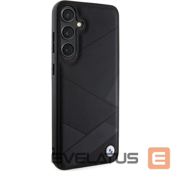 Другой аксессуар для телефона BMW BMW BMHCS24S23RCGPK S24 S921 black/black hardcase Signature Leather Crossing Lines Pattern