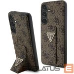 Другой аксессуар для телефона Guess  Guess GUHCS24SPGS4TDW S24 S921 brown/brown hardcase Grip Stand 4G Triangle Strass 