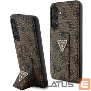 Другой аксессуар для телефона Guess  Guess GUHCS24SPGS4TDW S24 S921 brown/brown hardcase Grip Stand 4G Triangle Strass 