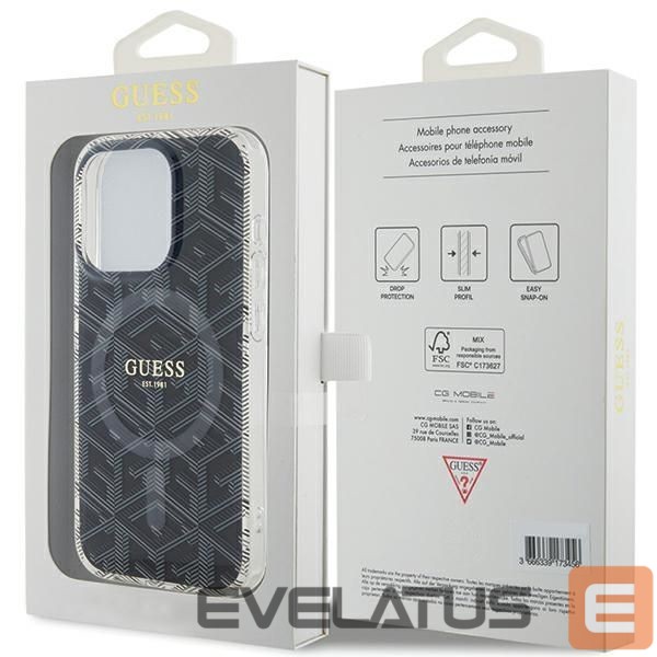 Чехол на заднюю панель Guess Black