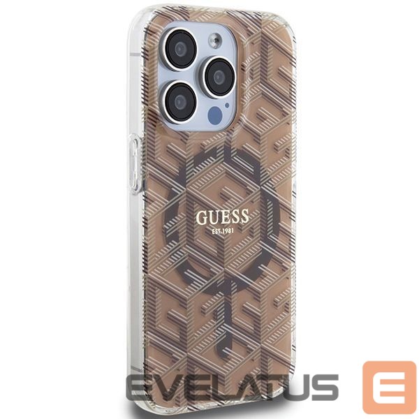 Чехол на заднюю панель Guess Brown