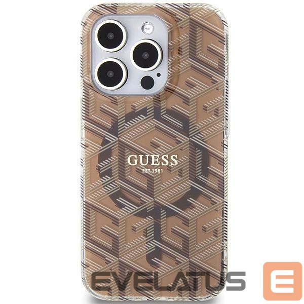 Чехол на заднюю панель Guess Brown