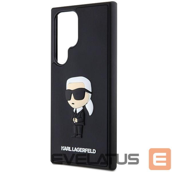 Другой аксессуар для телефона Karl Lagerfeld Karl Lagerfeld 3D Rubber Ikonik Case for Samsung Galaxy S24 Ultra - Black