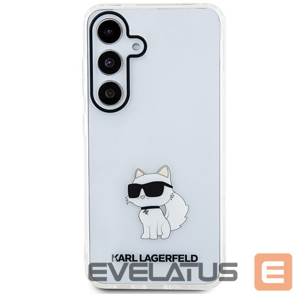 Чехол на заднюю панель Karl Lagerfeld Karl Lagerfeld KLHCS24MHNCHTCT S24+ S926 transparent hardcase IML Choupette