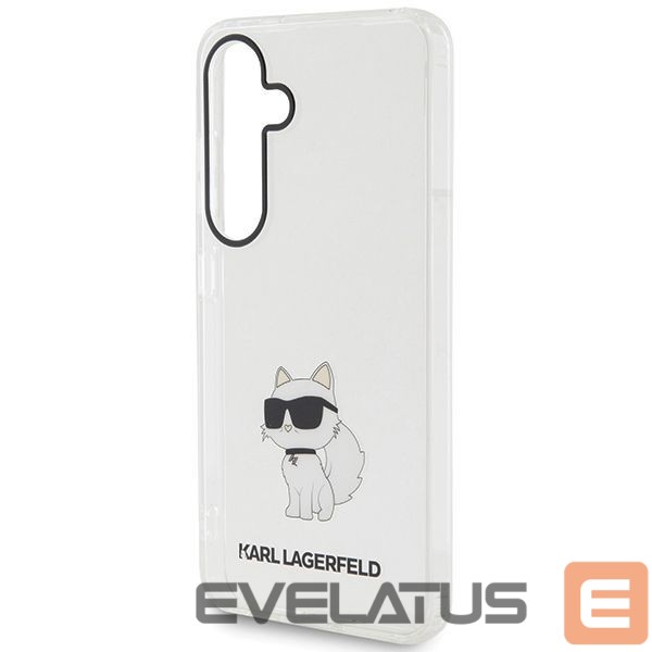 Чехол на заднюю панель Karl Lagerfeld Karl Lagerfeld KLHCS24MHNCHTCT S24+ S926 transparent hardcase IML Choupette