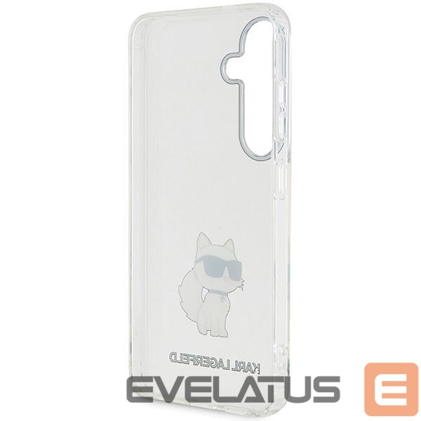 Чехол на заднюю панель Karl Lagerfeld Karl Lagerfeld KLHCS24MHNCHTCT S24+ S926 transparent hardcase IML Choupette