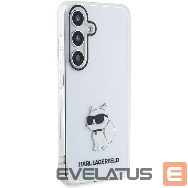 Чехол на заднюю панель Karl Lagerfeld Karl Lagerfeld KLHCS24MHNCHTCT S24+ S926 transparent hardcase IML Choupette