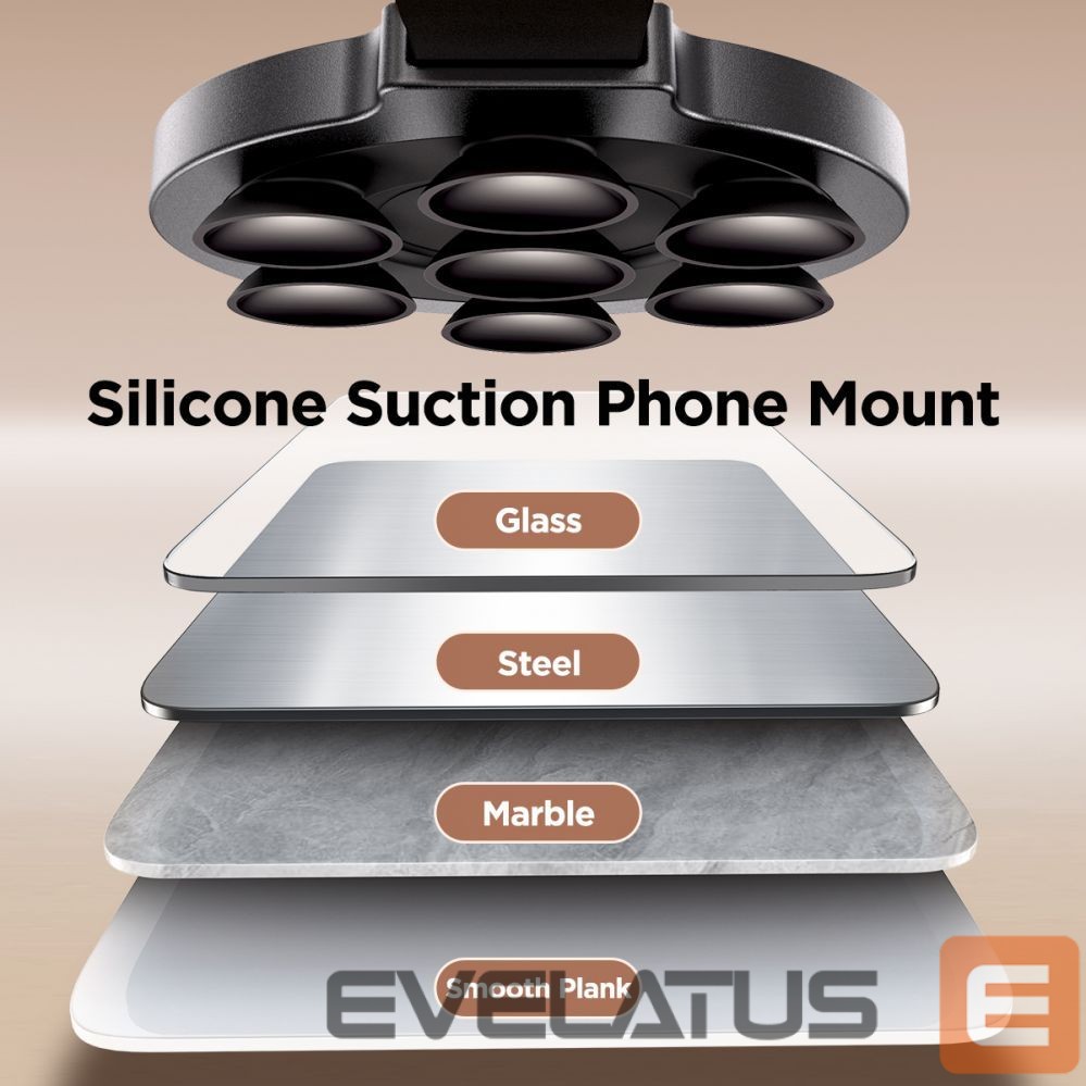 Авто держатель Joyroom Joyroom JR-ZS393 magnetic phone holder with suction cups - black