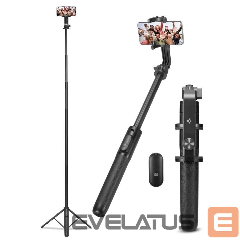 Другой аксессуар для телефона Spigen Spigen S560W Bluetooth Selfie Stick with Tripod - Black