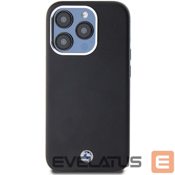 Чехол на заднюю панель BMW BMW Signature Wrapped Metal MagSafe case for iPhone 14 Pro - black