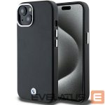 Чехол на заднюю панель BMW  BMW Signature Wrapped Metal MagSafe case for iPhone 15 Plus / 14 Plus - black 