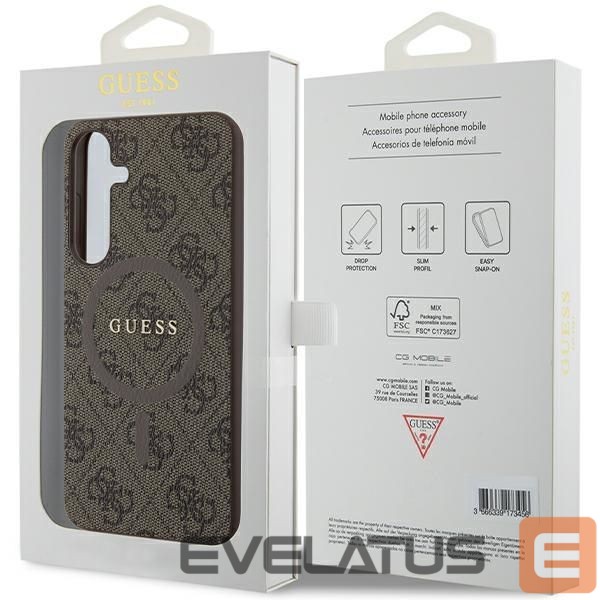 Чехол на заднюю панель Guess Brown