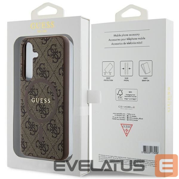 Чехол на заднюю панель Guess Brown