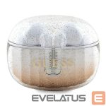 Чехол на заднюю панель Guess  Guess Glitter Gradient TWS Bluetooth headphones with docking station - gold 