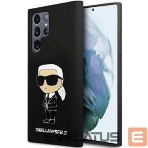Чехол на заднюю панель Karl Lagerfeld  Karl Lagerfeld Silicone Ikonik case for Samsung Galaxy S24 Ultra - black 