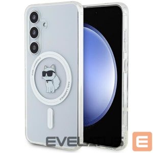 Чехол на заднюю панель Karl Lagerfeld  Karl Lagerfeld IML Choupette MagSafe case for Samsung Galaxy S24 - transparent 