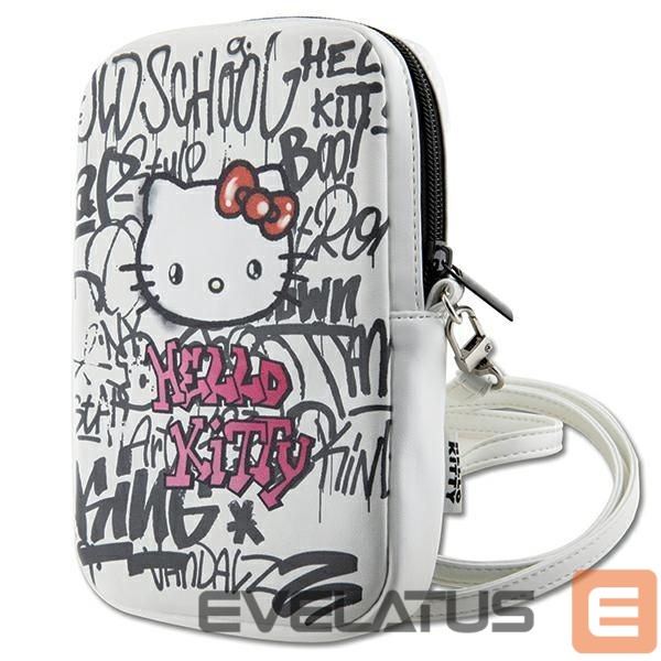 Чехол на заднюю панель Hello Kitty Hello Kitty Graffiti Kitty Head bag - white