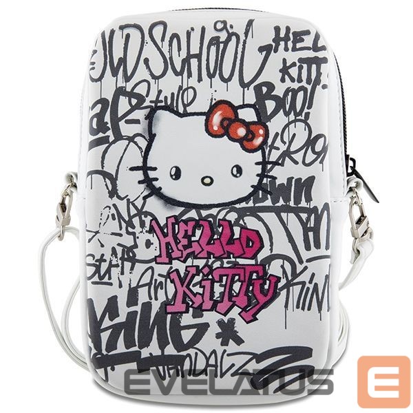 Чехол на заднюю панель Hello Kitty Hello Kitty Graffiti Kitty Head bag - white
