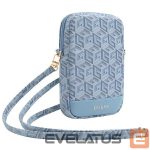 Другой аксессуар для телефона Guess  Guess Zip GCube Bottom Stripe phone bag - blue 