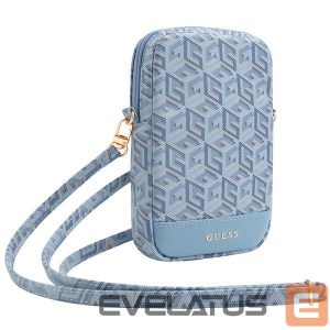 Другой аксессуар для телефона Guess  Guess Zip GCube Bottom Stripe phone bag - blue 