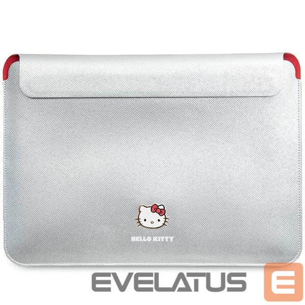 Другой аксессуар для телефона Hello Kitty Hello Kitty PU Metal Logo case for a 14" laptop - silver