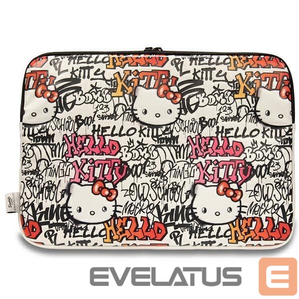 Другой аксессуар для телефона Hello Kitty Hello Kitty PU Metal Logo case for a 14" laptop - beige