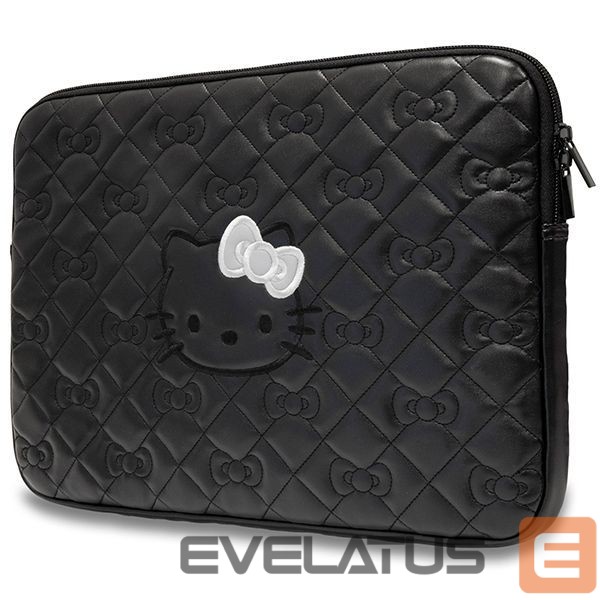 Другой аксессуар для телефона Hello Kitty Hello Kitty Zip PU Quilted Bows case for a 14" laptop - black