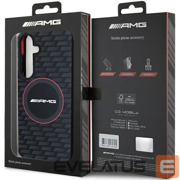 Другой аксессуар для телефона Mercedes-Benz AMG Silicone Carbon Pattern MagSafe case for Samsung Galaxy S24+ - black