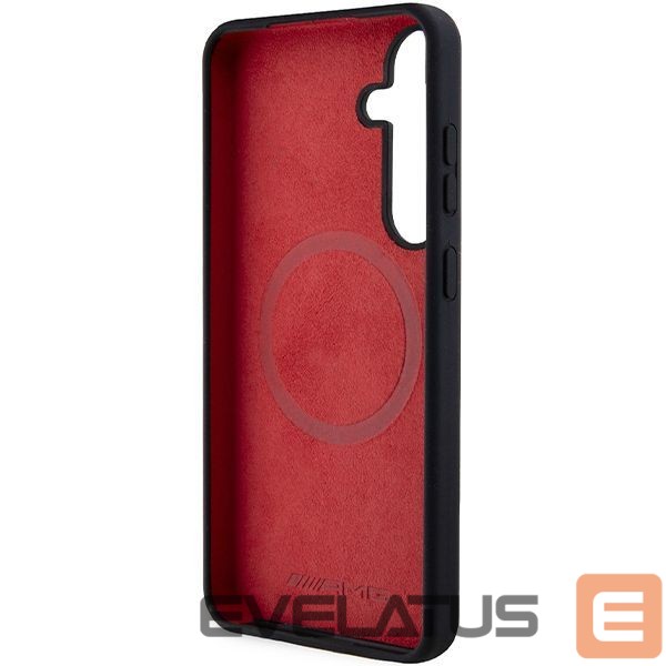 Другой аксессуар для телефона Mercedes-Benz AMG Silicone Carbon Pattern MagSafe case for Samsung Galaxy S24+ - black