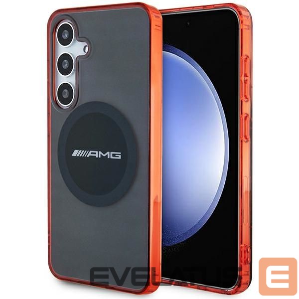 Другой аксессуар для телефона Mercedes-Benz AMG Transparent Bicolor MagSafe case for Samsung Galaxy S24 - black