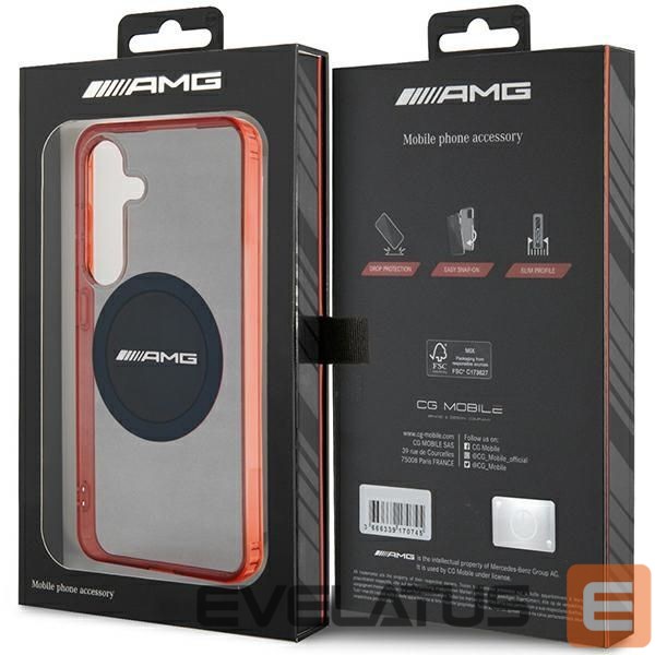 Другой аксессуар для телефона Mercedes-Benz AMG Transparent Bicolor MagSafe case for Samsung Galaxy S24 - black