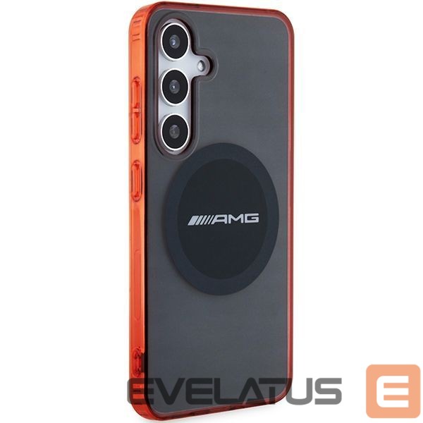 Другой аксессуар для телефона Mercedes-Benz AMG Transparent Bicolor MagSafe case for Samsung Galaxy S24 - black