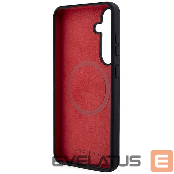 Другой аксессуар для телефона Mercedes-Benz AMG Silicone Carbon Pattern MagSafe case for Samsung Galaxy S24 - black