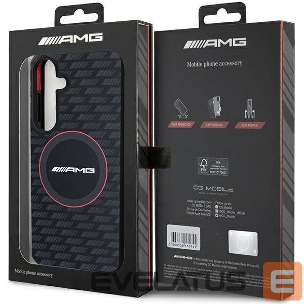 Другой аксессуар для телефона Mercedes-Benz AMG Silicone Carbon Pattern MagSafe case for Samsung Galaxy S24 - black
