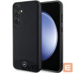 Другой аксессуар для телефона Mercedes-Benz  Mercedes Leather Textured & Plain MagSafe case for Samsung Galaxy S24+ - black 